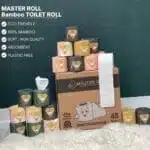 Master roll eco friendly bamboo toilet paper Master roll eco friendly bamboo toilet paper