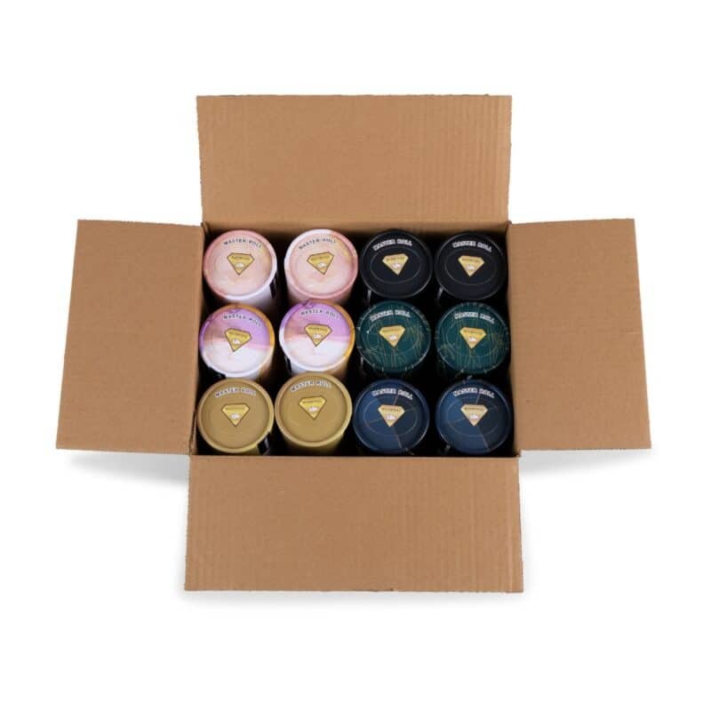 Master Roll bamboo car tissues 12 pack made from bamboo fiber, plastic-free