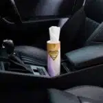 master-roll-bamboo-car-tissues-12-pack-cup-holder Master Roll bamboo car tissues 12 pack placed in a car cup holder